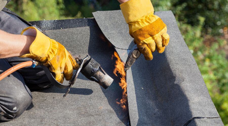 Professional gutter cleaning in Lost City, WV